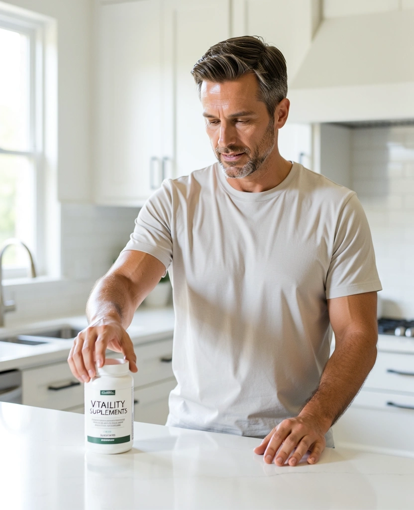 Healthy lifestyle products in use